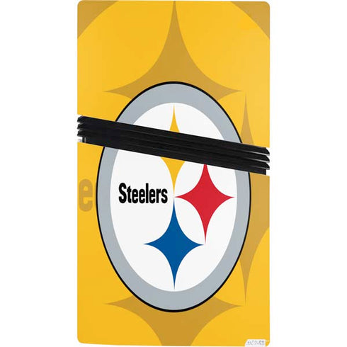 NFL Pittsburgh Steelers Double Vision PS5 Pro Bundle Skin