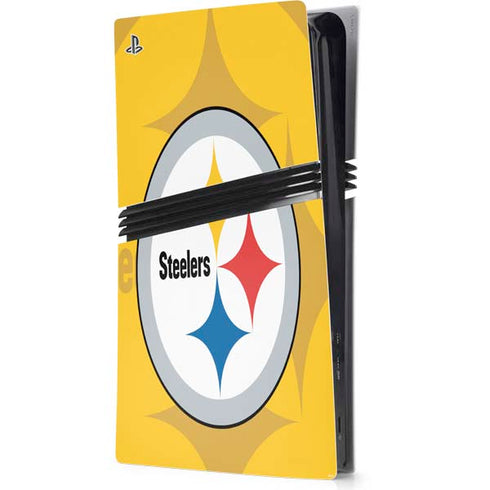 NFL Pittsburgh Steelers Double Vision PS5 Pro Console Skin