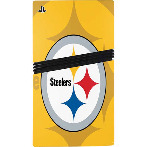 NFL Pittsburgh Steelers Double Vision PS5 Pro Console Skin