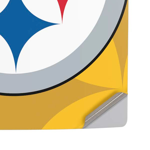NFL Pittsburgh Steelers Double Vision PS5 Pro Disk Console Skin