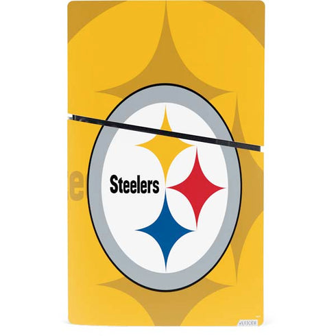 NFL Pittsburgh Steelers Double Vision PS5 Slim Digital Edition Console Skin