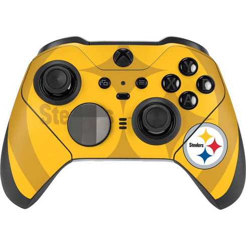 NFL Pittsburgh Steelers Double Vision Xbox Elite Wireless Controller Series 2 Skin