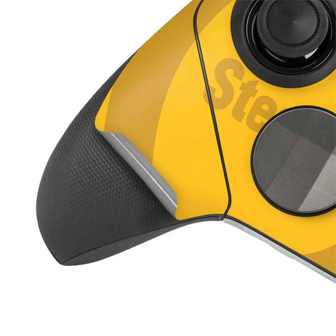 NFL Pittsburgh Steelers Double Vision Xbox Elite Wireless Controller Series 2 Skin