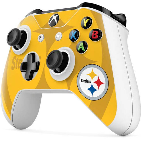 NFL Pittsburgh Steelers Double Vision Xbox One S All-Digital Edition Bundle Skin