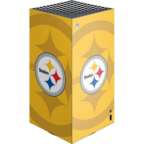 NFL Pittsburgh Steelers Double Vision XBox Series X Digital Edition Console Skin