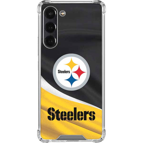 NFL Pittsburgh Steelers Galaxy S24 FE Clear Case