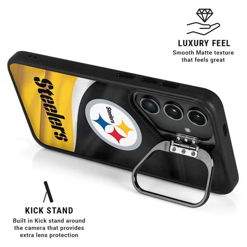 NFL Pittsburgh Steelers Galaxy S25 Plus Kickstand Case