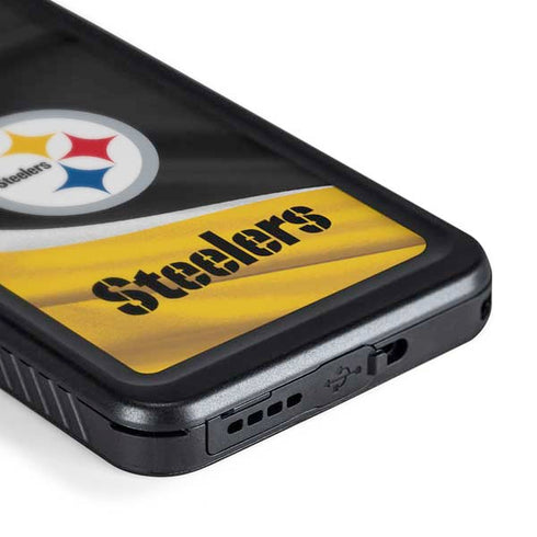 NFL Pittsburgh Steelers Galaxy S24 Plus Waterproof Case