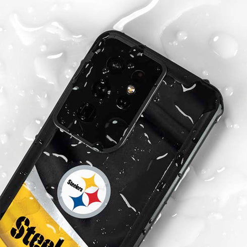 NFL Pittsburgh Steelers Galaxy S24 Ultra Waterproof Case