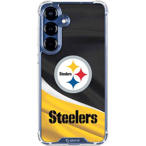 NFL Pittsburgh Steelers Galaxy S25 Plus Clear Case