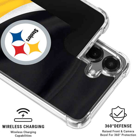 NFL Pittsburgh Steelers Galaxy S26 Clear Case