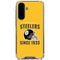 NFL Pittsburgh Steelers Helmet Galaxy A36 5G Clear Case