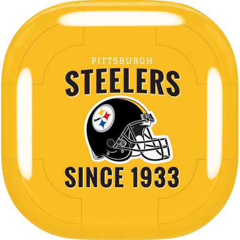 NFL Pittsburgh Steelers Helmet Galaxy Buds Live Skin
