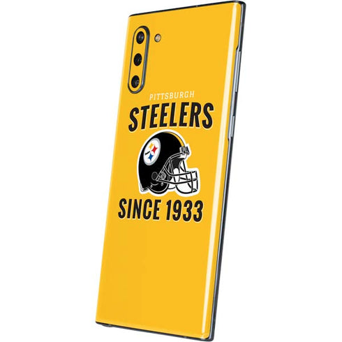 NFL Pittsburgh Steelers Helmet Galaxy Note 10 Skin