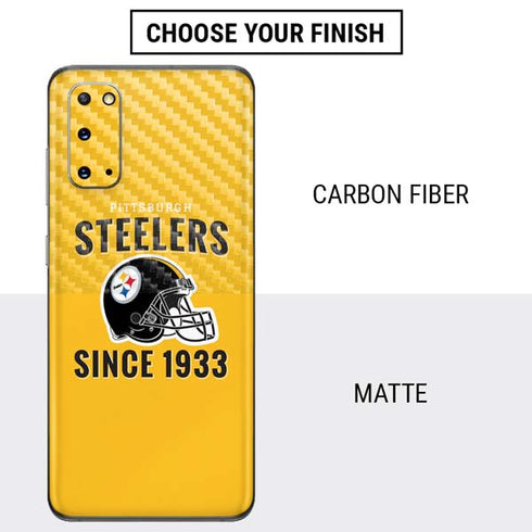 NFL Pittsburgh Steelers Helmet Galaxy S20 Skin