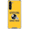 NFL Pittsburgh Steelers Helmet Galaxy S24 FE Clear Case