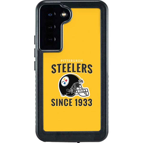 NFL Pittsburgh Steelers Helmet Galaxy S24 Plus Waterproof Case