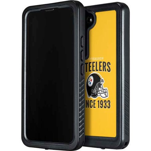 NFL Pittsburgh Steelers Helmet Galaxy S24 Plus Waterproof Case