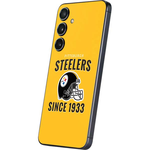 NFL Pittsburgh Steelers Helmet Galaxy S25 Skin