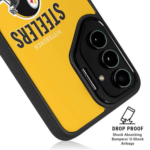 NFL Pittsburgh Steelers Helmet Galaxy S25 Ultra Kickstand Case