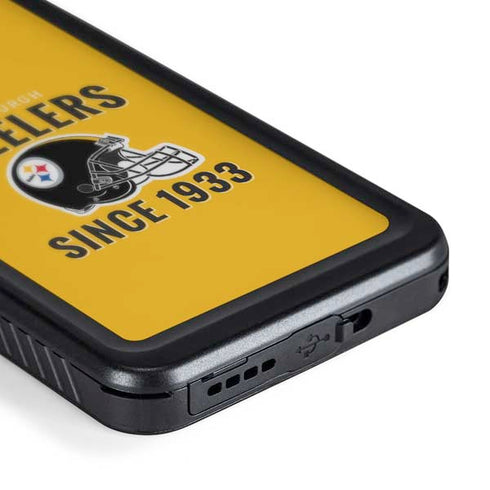 NFL Pittsburgh Steelers Helmet Galaxy S24 Waterproof Case