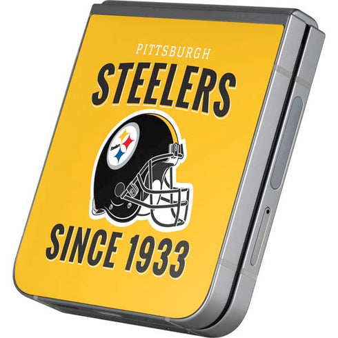 NFL Pittsburgh Steelers Helmet Galaxy Z Flip6 Skin