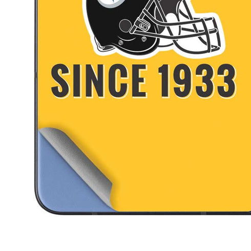 NFL Pittsburgh Steelers Helmet Galaxy Z Fold5 5G Skin