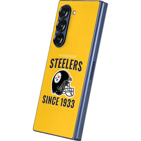NFL Pittsburgh Steelers Helmet Galaxy Z Fold6 Skin