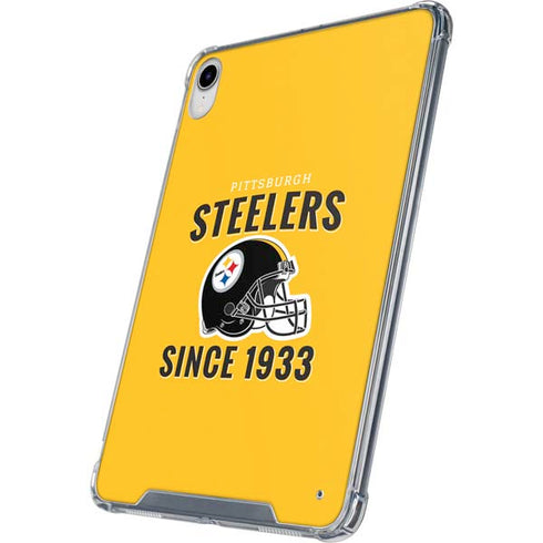 NFL Pittsburgh Steelers Helmet iPad 11th Gen (2025) Clear Case