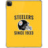 NFL Pittsburgh Steelers Helmet iPad Pro 11in (2024) Clear Case