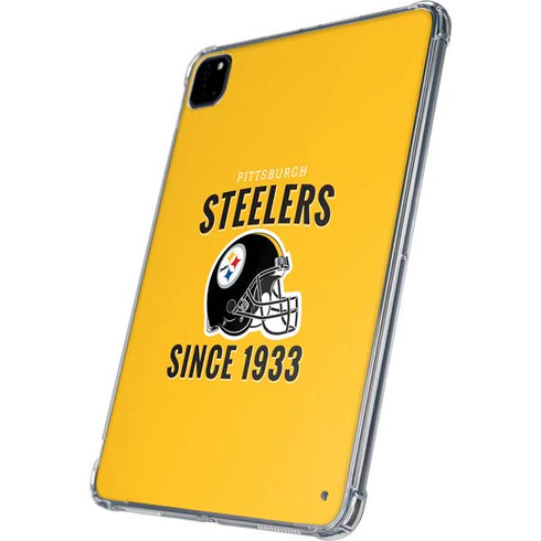 NFL Pittsburgh Steelers Helmet iPad Pro 11in (2024) Clear Case