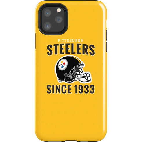 NFL Pittsburgh Steelers Helmet iPhone 11 Pro Max Impact Case