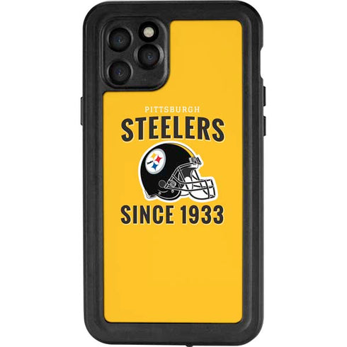NFL Pittsburgh Steelers Helmet iPhone 11 Pro Waterproof Case