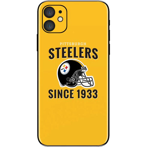 NFL Pittsburgh Steelers Helmet iPhone 11 Skin