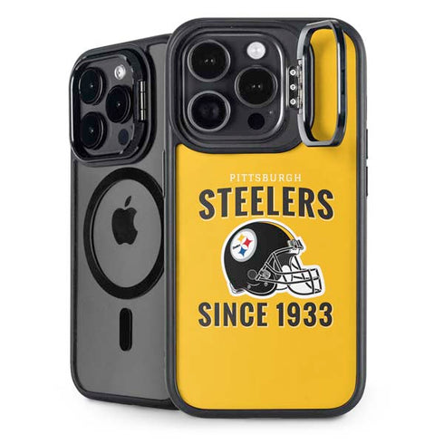NFL Pittsburgh Steelers Helmet iPhone 13 Pro Kickstand Case