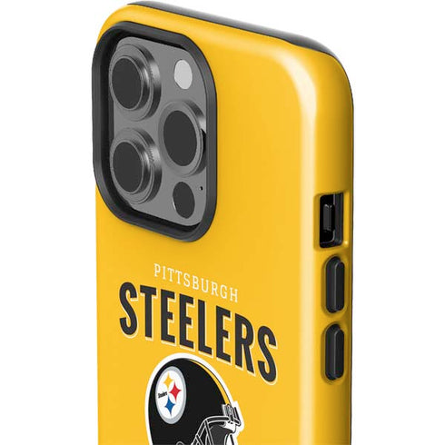 NFL Pittsburgh Steelers Helmet iPhone 15 Pro Impact Case