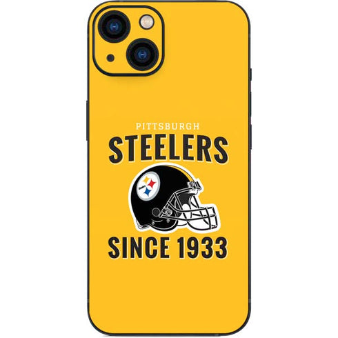 NFL Pittsburgh Steelers Helmet iPhone 15 Skin