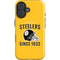 NFL Pittsburgh Steelers Helmet iPhone 16 Impact Case