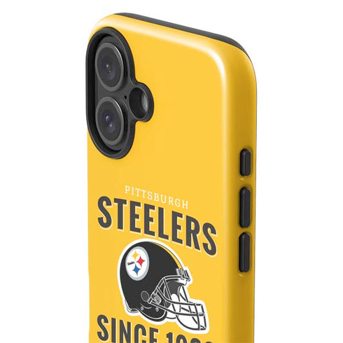 NFL Pittsburgh Steelers Helmet iPhone 16 Plus Impact Case