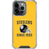 NFL Pittsburgh Steelers Helmet iPhone 16 Pro Max Clear Case