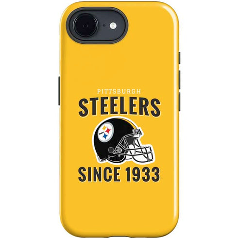 NFL Pittsburgh Steelers Helmet iPhone 16e Impact Case
