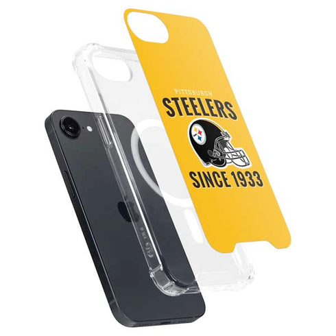 NFL Pittsburgh Steelers Helmet iPhone 16e MagSafe Case