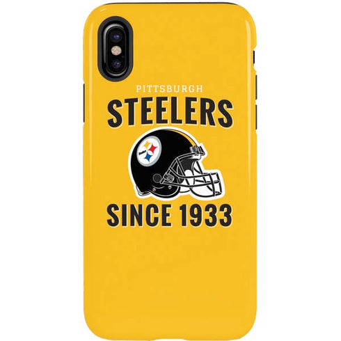 NFL Pittsburgh Steelers Helmet iPhone X Pro Case