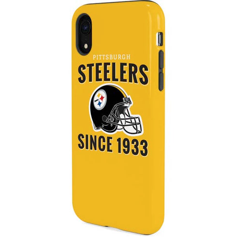 NFL Pittsburgh Steelers Helmet iPhone XR Pro Case