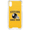NFL Pittsburgh Steelers Helmet iPhone XS Clear Case
