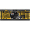 NFL Pittsburgh Steelers Helmet K95 RGB PLATINUM Mechanical Gaming Keyboard Skin