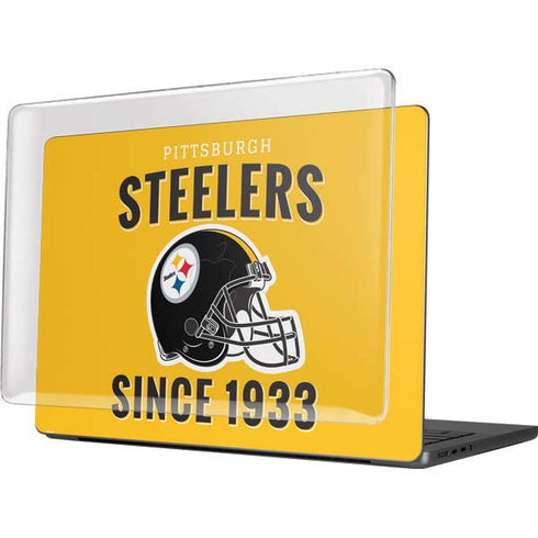 NFL Pittsburgh Steelers Helmet MacBook Pro 14in (2021-24) Case plus Skin