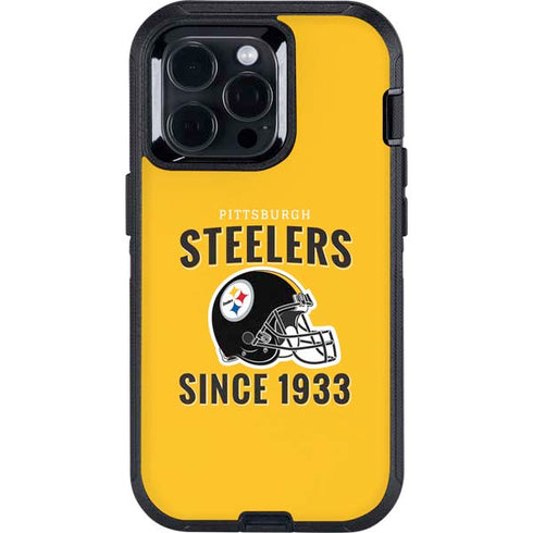NFL Pittsburgh Steelers Helmet Otterbox Defender iPhone Skin