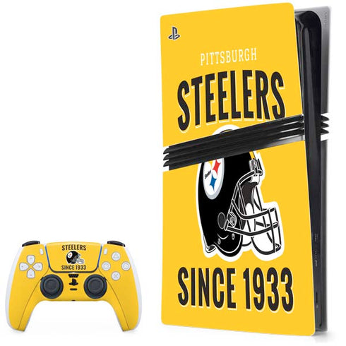 NFL Pittsburgh Steelers Helmet PS5 Pro Bundle Skin