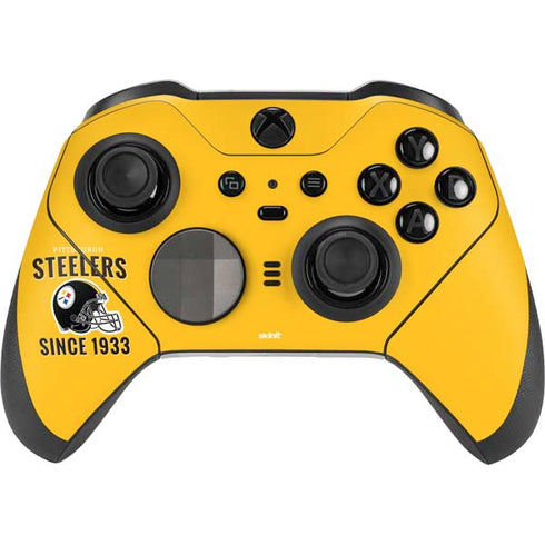 NFL Pittsburgh Steelers Helmet Xbox Elite Wireless Controller Series 2 Skin